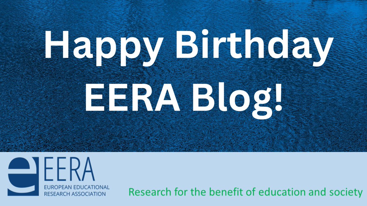 The first 2 years of the #EERAblog: Almost 55,000 views from around the world. 73 posts on a range of topics from digital literacy to inclusive learning assessments, human rights to school segregation. Join the conversation! #EdChat #EmergingResearchers ow.ly/sGcM30srT9S