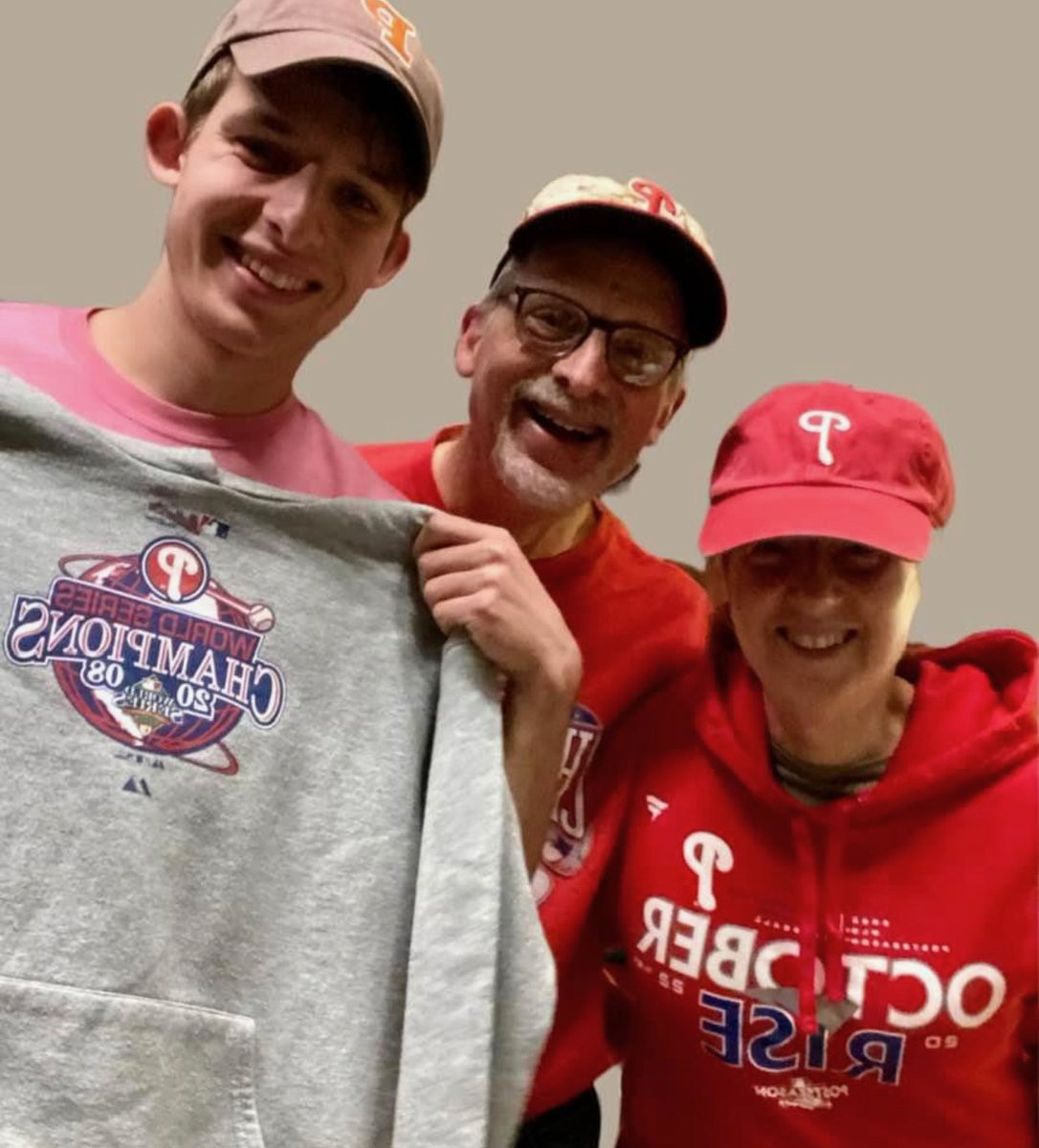 MeyerJasonB's tweet photo. Today, I planned to tell you about the new Eight Mindsets podcast or something else cool I heard at SCCE, but instead, I have just three words…

LET’S GO PHILLIES!!! https://t.co/54A4r6ib3W