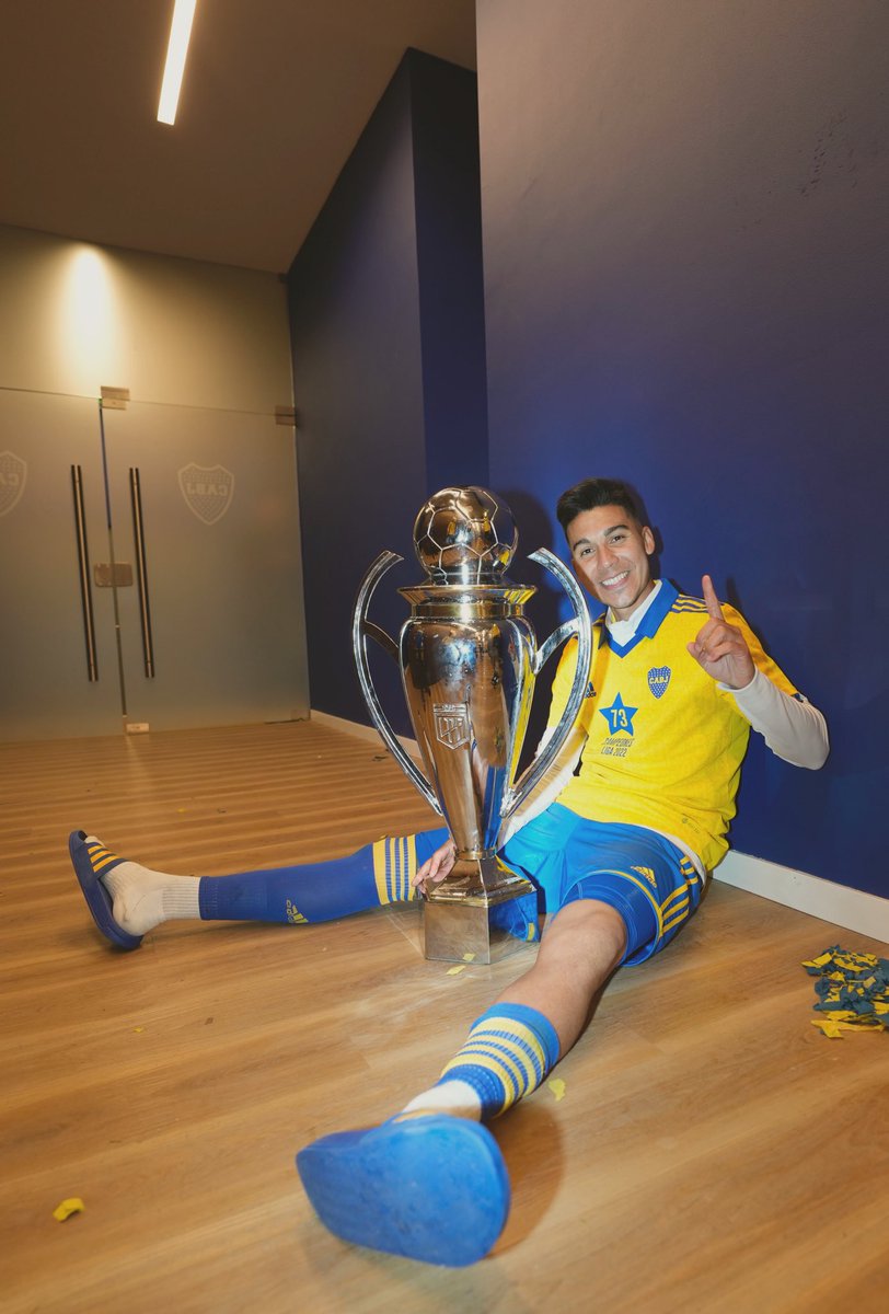 Que triste se lo ve a Pol en Boca 🤭☝️💙💛💙