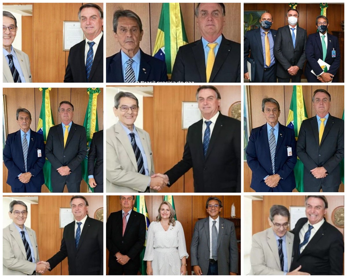 É sério q não podemos postar fotos de Roberto Jefferson com Bolsonaro!? 🤔
