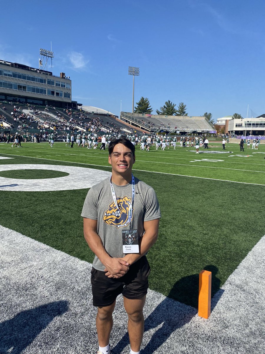 I had a great time this past weekend at <a href="/OhioFootball/">Ohio Football</a> game day visit! Thanks <a href="/coachsmitttty/">Brian Smith</a> and <a href="/CoachIzzy1/">Scott Isphording</a> for having me! <a href="/Downreadysethut/">Coach Rivera</a> <a href="/OFfootball1/">OFfootball</a>