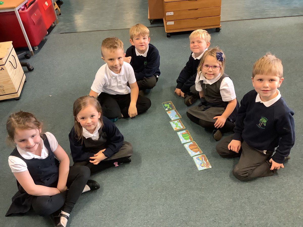 MrsMacaulayCPS's tweet photo. Primary one have been learning all about the days of the week enjoyed sequencing the story of The Very Hungry Caterpillar and the days of the week.  🐛 @carmondean_ps https://t.co/UeDSwuYUAV