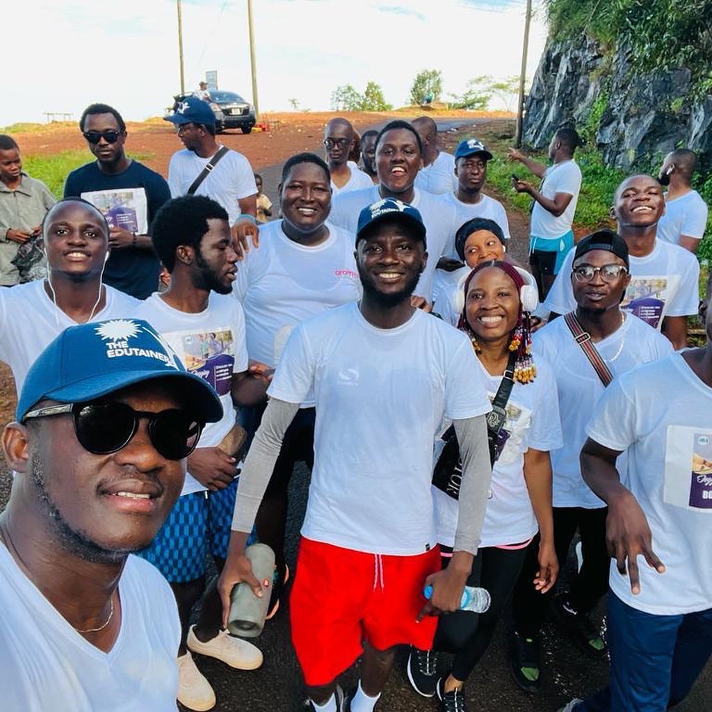 TheEdutainers's tweet photo. Jogging to Bond, was a success. The Executive wants to thank all that partake in it. More to come on EK Get Fit Sessions. https://t.co/RtSEMuyRbA