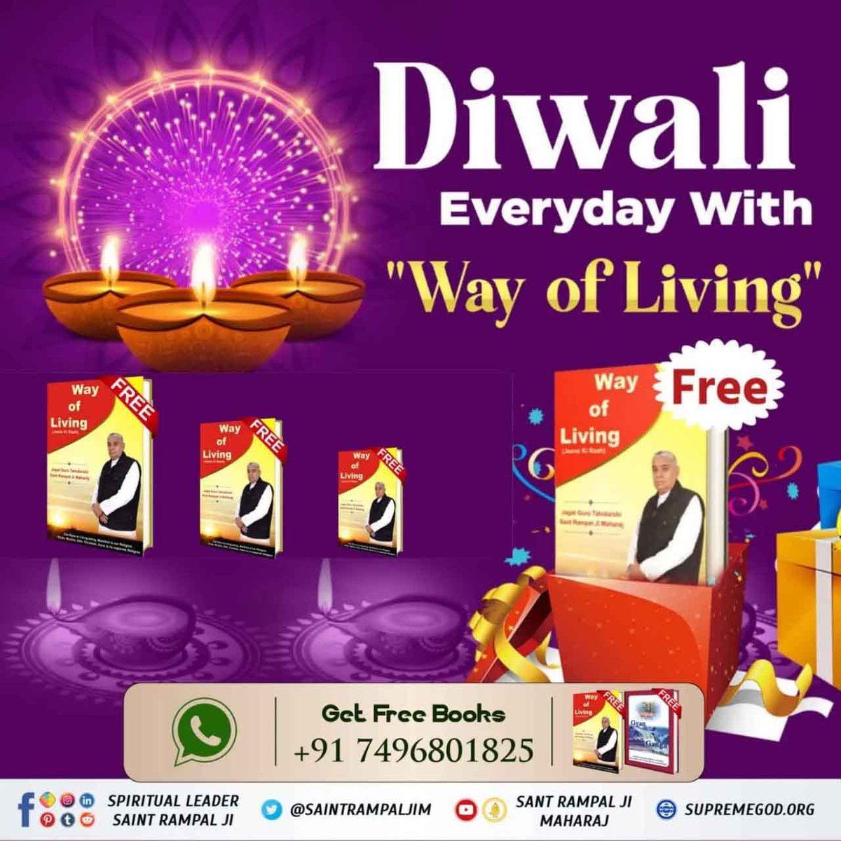 _Anshu_das_'s tweet photo. #NewWayOfLivingOnDiwali
The way we celebrate Diwali is right or wrong?  
Must listen Spiritual Discourses of @SaintRampalJiM on Sadhna tv 7:30 pm IST
@ndtv
@aajtak https://t.co/KZdx3TTnLN