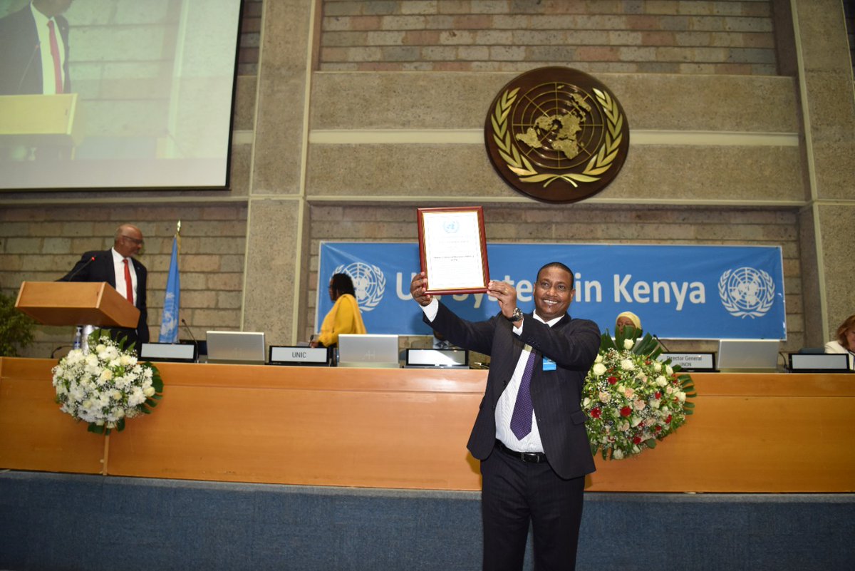 UNEP NOMINATES NEMA FOR THE UN PERSON OF THE YEAR 2022 AWARD NEMA has today received a prestigious award under the United Nations Persons of the year (2022) category, in recognition of her effort in promoting...@UNEP_Africa @Environment_Ke @UNEP