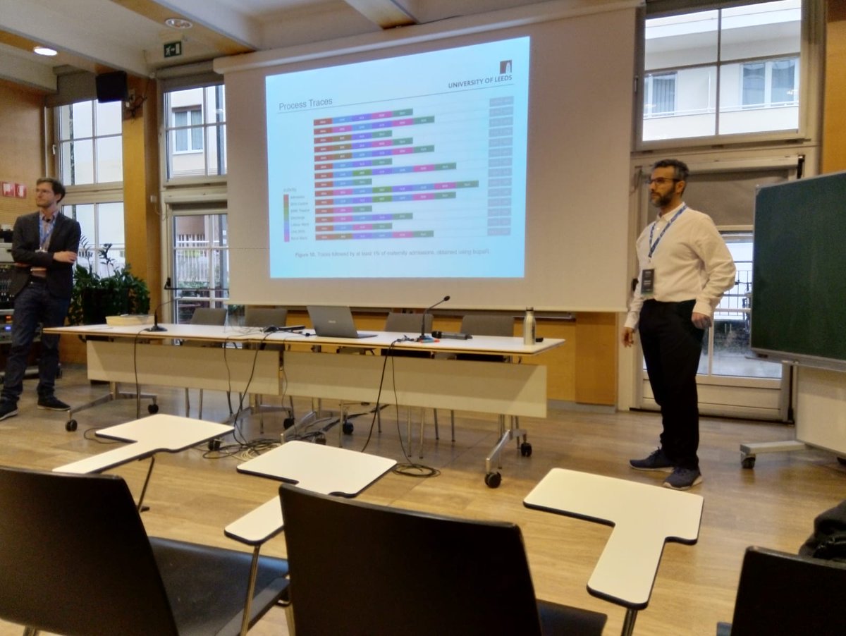 Nice to see the use of #bupaR visuals at the <a href="/PODS4H/">PODS4H</a>! <a href="/icpm_conf/">International Conference on Process Mining (ICPM)</a>