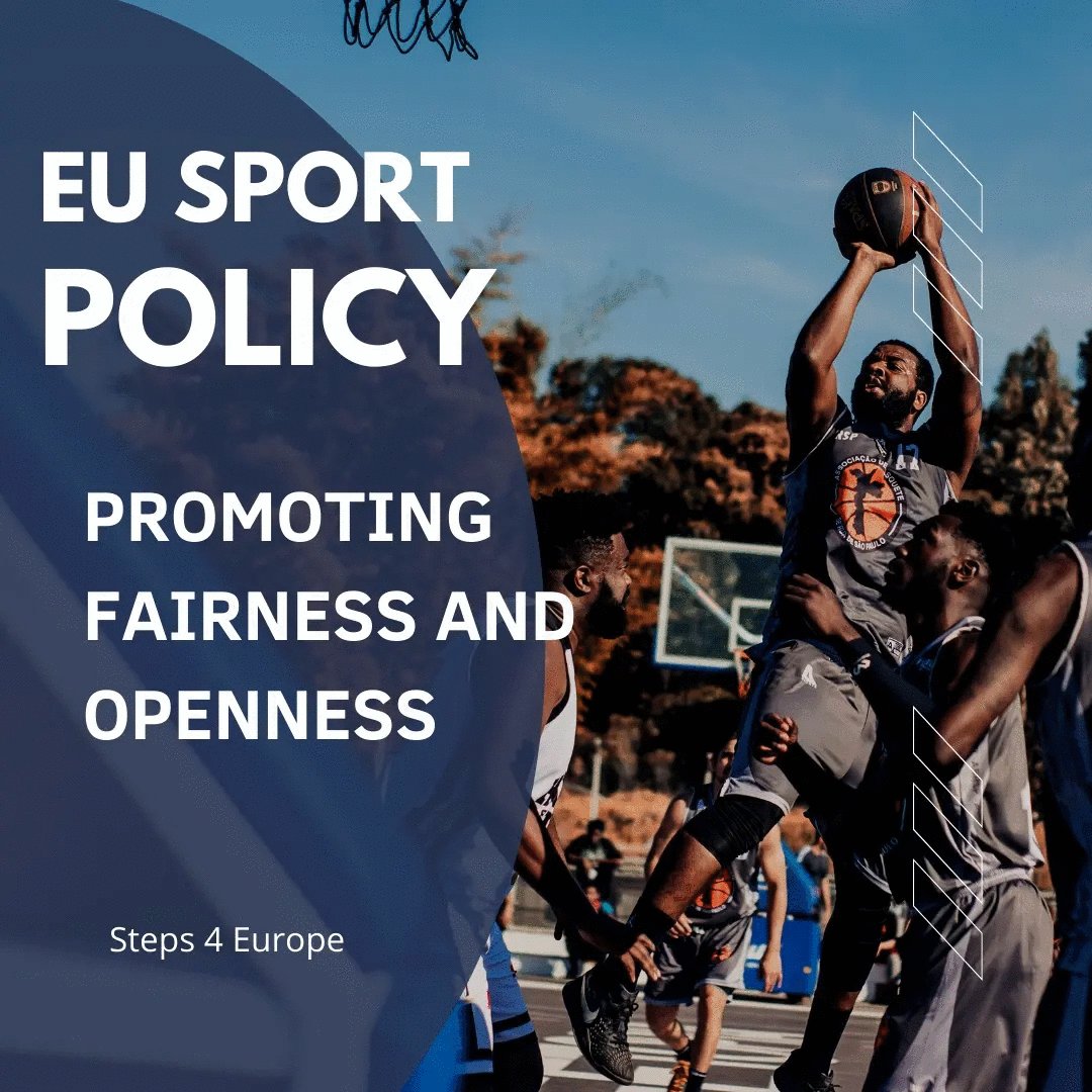 EuropeSteps's tweet photo. What is EU doing regarding Sport Policy? 
Find it out 👇 

#Europe #european #sports #sportspolicy #football #basketball #communications #euparliament https://t.co/sOdX1Z6kAp
