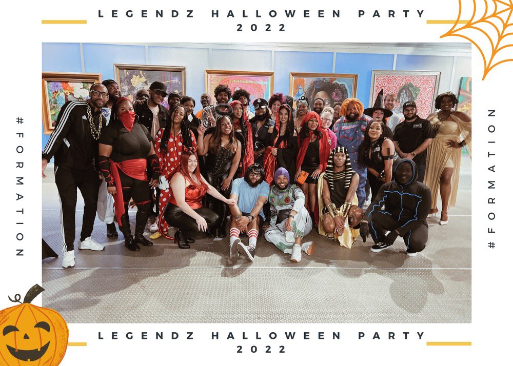 Coachk1119's tweet photo. Legendz Halloween bash was a hit! Even had some special guests @MilagrosMontout ! Bringing that 4th Quarter energy!! @SoutheastStates @PreciousMarvina https://t.co/nehNxesZRb