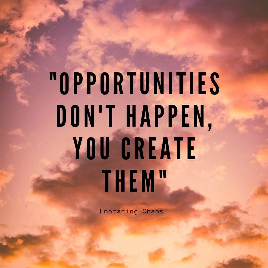 EmbracingChaos2's tweet photo. #opportunities #seizetheday #motivation #inspiringquote #success https://t.co/AK0pf7le5K