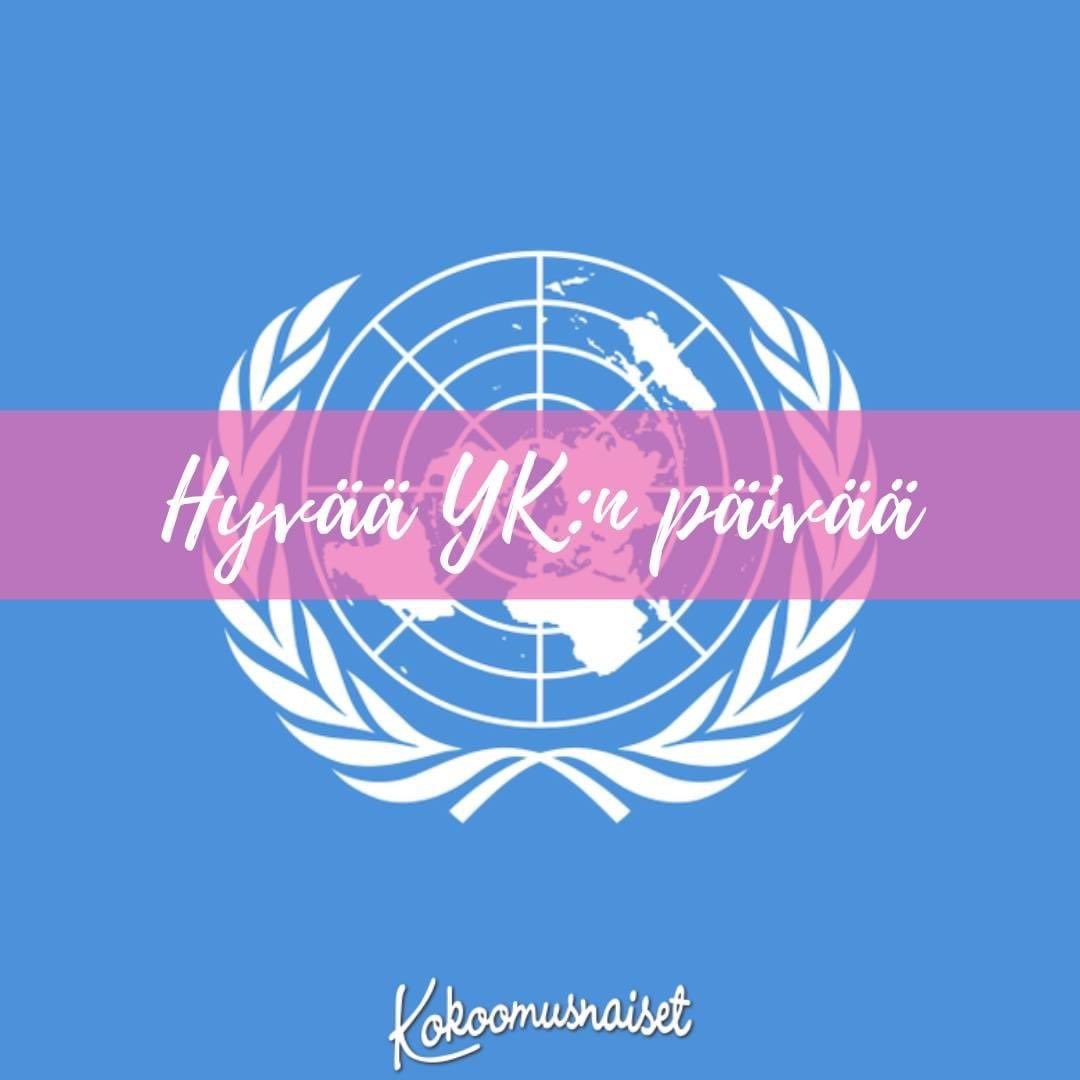 ArmiNurmi's tweet photo. YK perustettiin toisen maailmansodan jälkeen kansakuntien yhteistyöjärjestöksi, jonka tavoitteena oli suojella maailmaa uusilta sodilta. #kokoomus #kokoomusnaiset https://t.co/5KtKdL7BSi