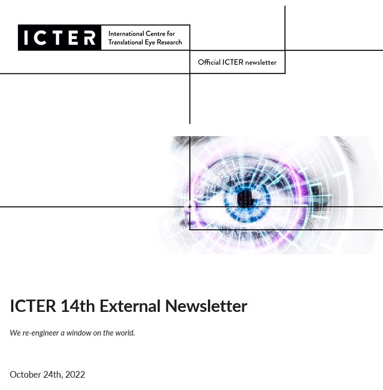 ICTER_PL's tweet photo. 🛎️ Our new external #newsletter is already out! If you wish to #subscribe to our recipients' list kindly send an e-mail with the title "Subscribe me to the external newsletter" to: communications-icter@ichf.edu.pl. ✅ #externalcommunication #sciencecommunication #sciencePR https://t.co/AsRDXC1tIn