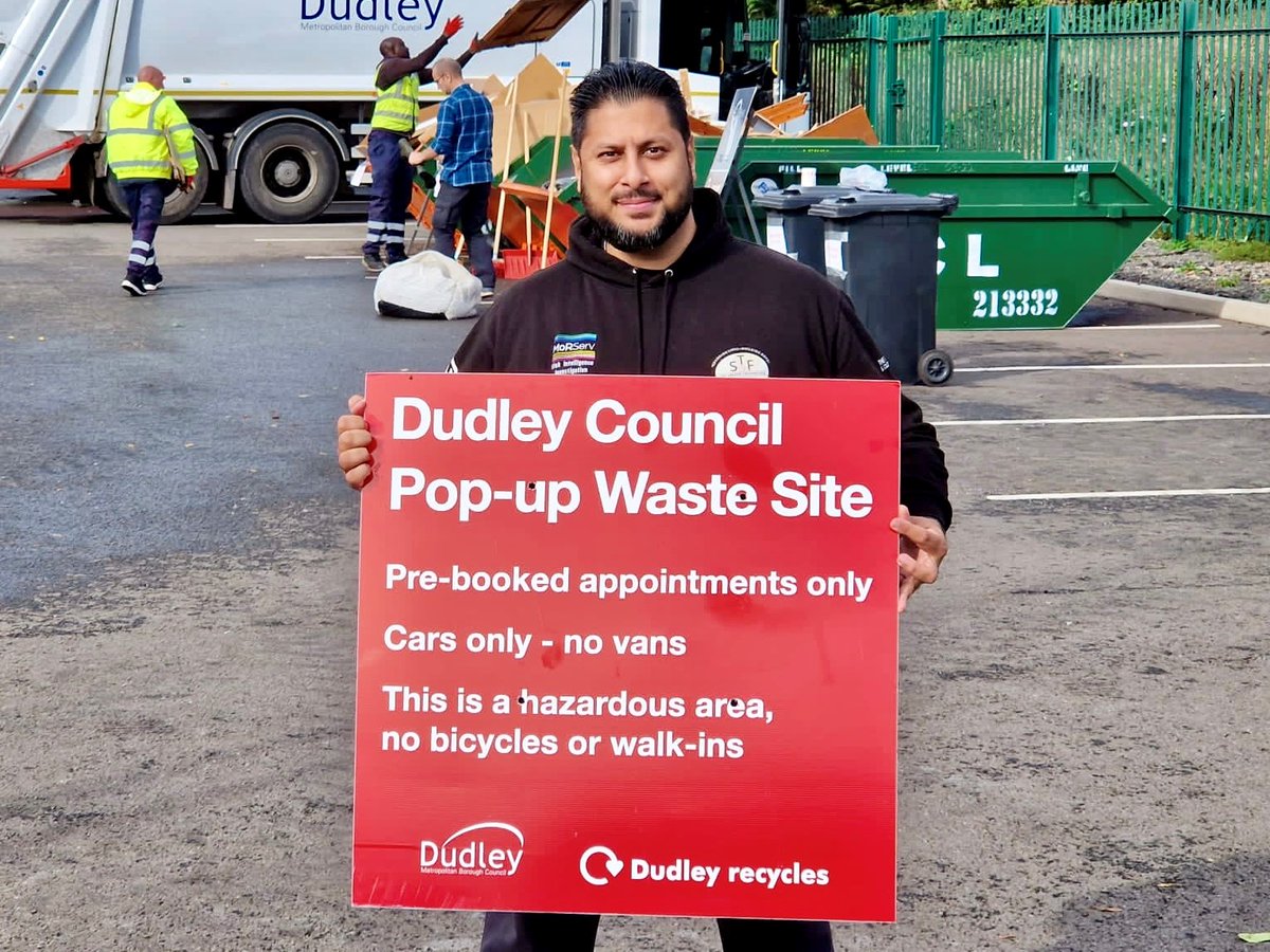 The first pop-up tip for north #Dudley was a huge success - we're now accepting mattresses and furniture. You can read more here dudley.gov.uk/news/pop-up-ti…