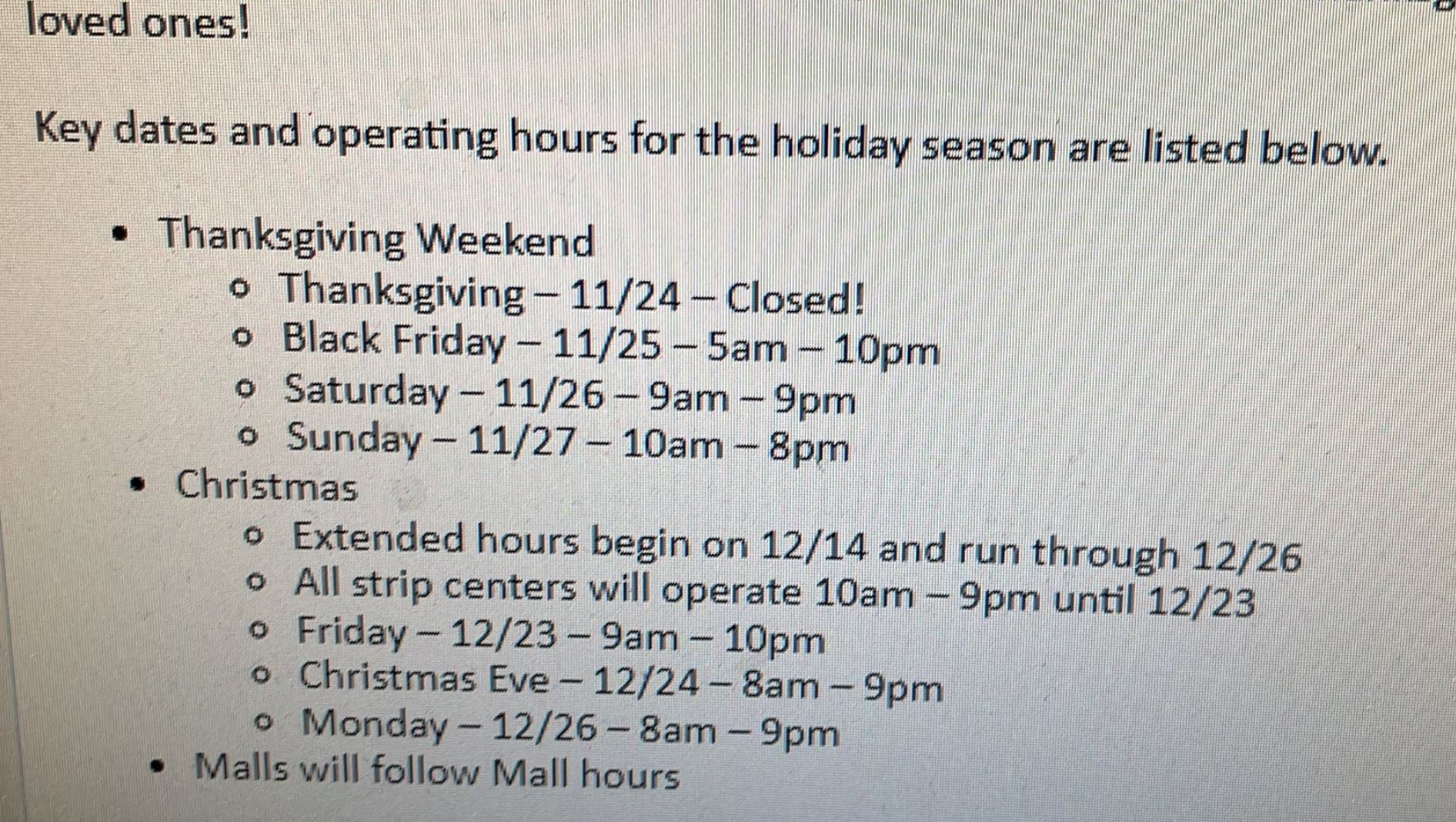 Cheap Ass Gamer on Twitter "News GameStop Holiday Hours. Employees