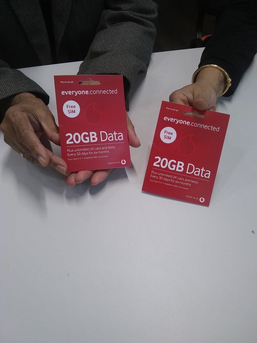 Bridging the Digital Divide here @Spring22Hub. FREE Data SIM Cards distributed to those in need of online access. Email hubinfo@springhousing.org.uk if you know someone in need of internet data & could benefit from a pre-loaded sim. @SpringHousing #data #Digital #birmingham