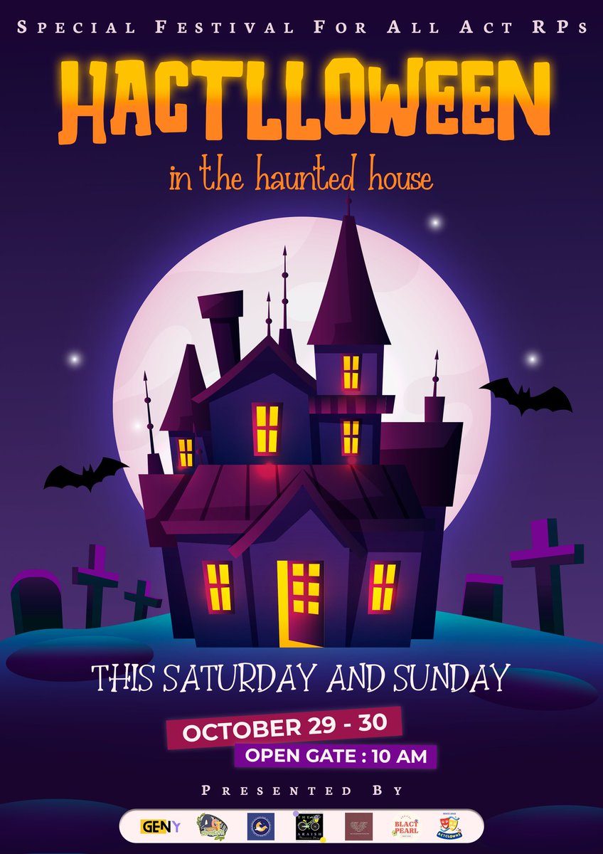 HACTLLOWEEN's tweet photo. ㅤ
ㅤ
Halloween wraps fear in innocence, as though it were a slightly sour sweet. Let terror, then, be turned into a treat. So, are you ready to face a pleasant terror?  

ㅤㅤㅤㅤ #HACTLLOWEEN
ㅤ
ㅤ https://t.co/lES5IKYH6b