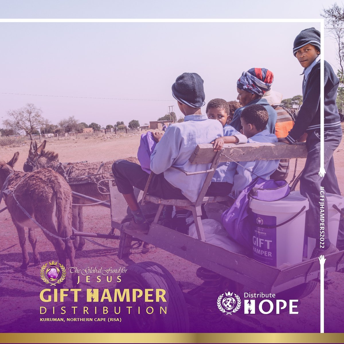 Real_GFFJ's tweet photo. GFFJ would like to extend heartfelt gratitude to the beautiful town of Kuruman in the Northern Cape for being our first place to kick start the #GFFJHamperdistributions.
#gffjhampers2022
#gffj
#DistributeHope https://t.co/ziLgL1RvEa