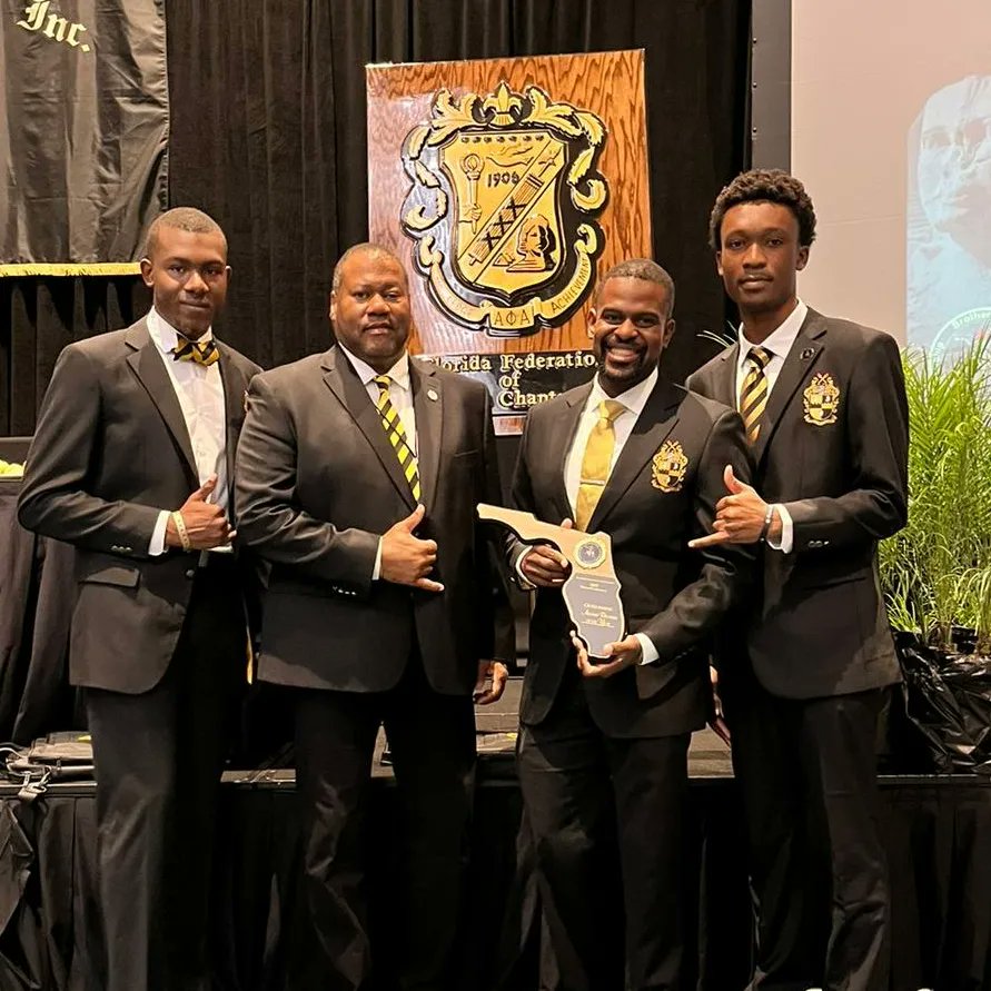Congratulations to our Chapter President, Bro. Leslie Elus, on being named the <a href="/ffac1906/">Florida Federation of Alpha Chapters</a> Outstanding Alumni Brother of the Year.