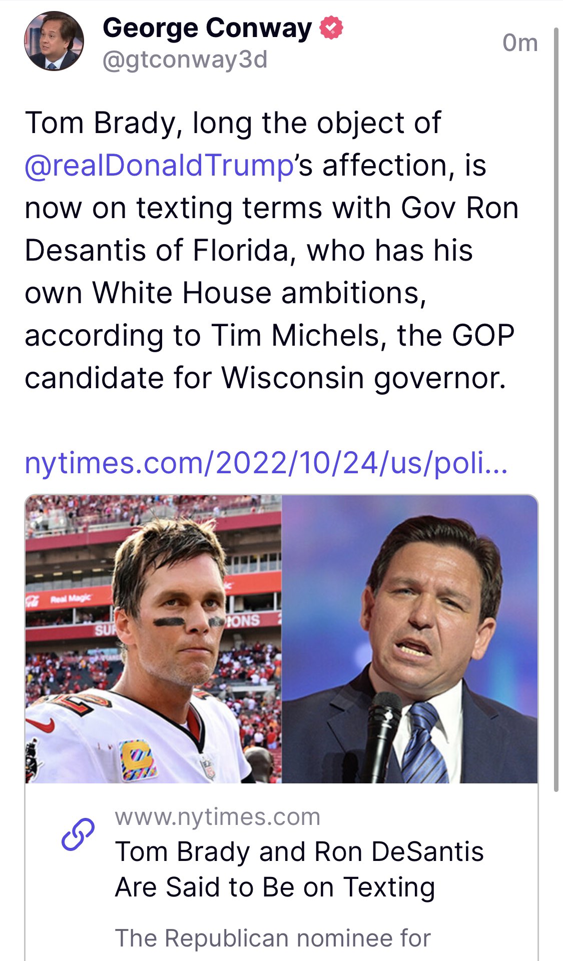 George Conway🌻 on Twitter: “All set. https://t.co/0B2wyNlRSX” / Twitter