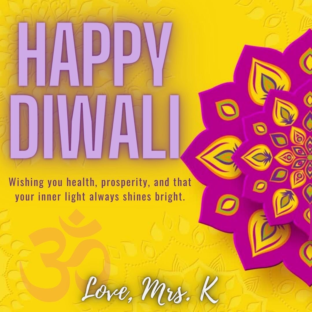 MrsK_ESL's tweet photo. Diwali greetings 🪔🎆🪔 https://t.co/V5vhRUnilK