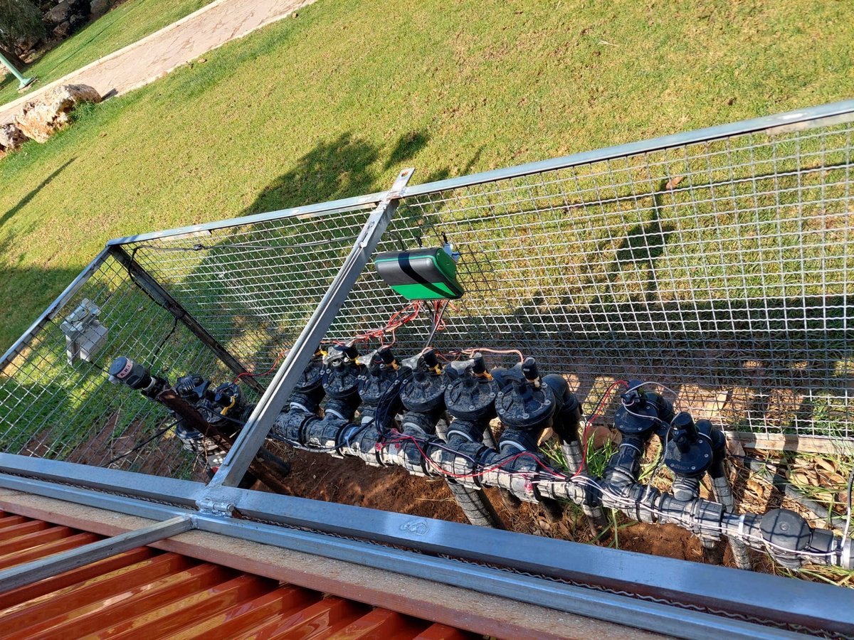 BERMADValves's tweet photo. #Landscape irrigation system in Kibbutz Gat, Israel, equipped with two OMEGA #irrigation controllers and an Omega L, containing additional latch outputs.
Learn how to control and monitor your #IrrigationSystem remotely. #BERMADIZE https://t.co/NUu2OXGJvN https://t.co/DEzLZIREgR