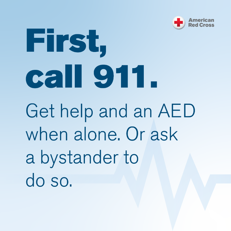 RedCross's tweet photo. 🤔 Would you know what to do if an adult went into cardiac arrest?

Give this a ❤️ to save these helpful steps for later and sign up to take a first aid/CPR course: https://t.co/jgbDlsZAIi #SCAMonth