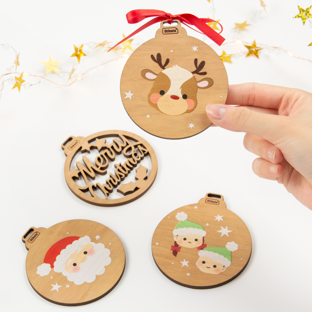 StiketsIT's tweet photo. ✨ NUOVO ✨ set di palline di Natale Stikets in legno 😍

Amerai decorare la tua casa, i regali e l'albero 🎄 con questi addobbi dallo stile nordico, originali e colorati.

Ordinali ora, non perdere l'occasione di averli con uno sconto speciale del 15% 😲 codice

FORYOU15 https://t.co/hJHiYj6nMl