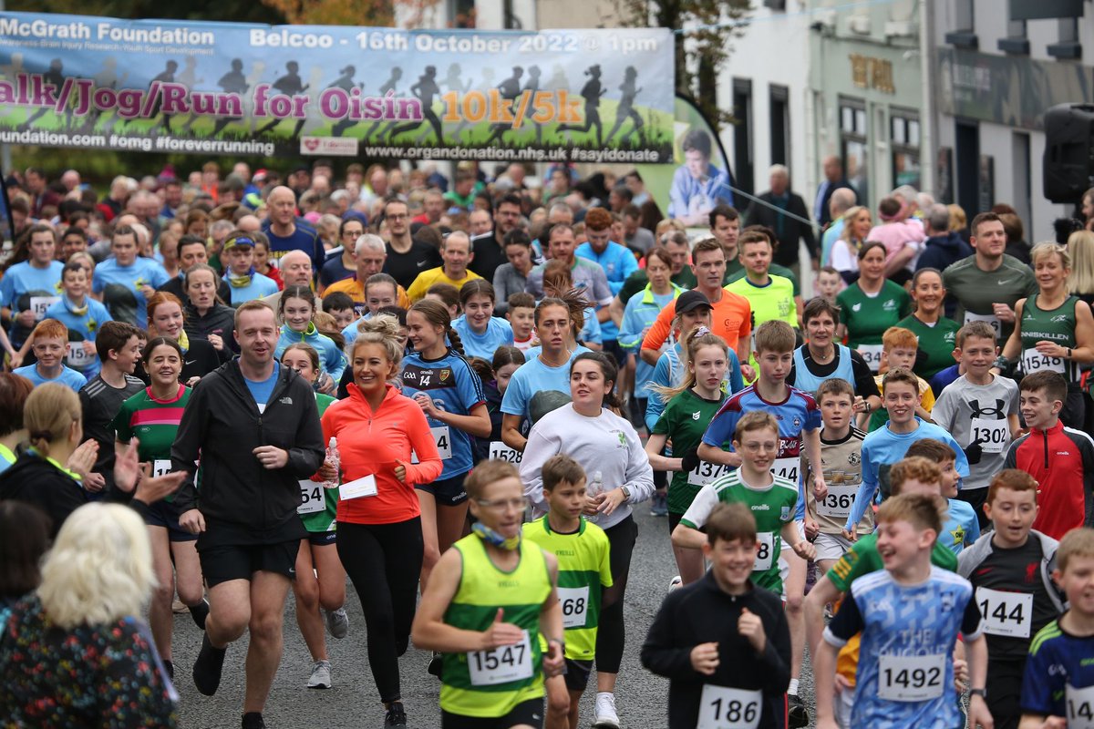 Fantastic support for Run for Oisín

🏃🏃‍♂️🏃‍♀️

Over 1000 participants braved the October weather to take part in the recent ‘Run for Oisín’ in Belcoo, one of the biggest fun runs in the district which involves 5k and 10k walk, run or jog.

fermanaghtrust.org/fantastic-supp…