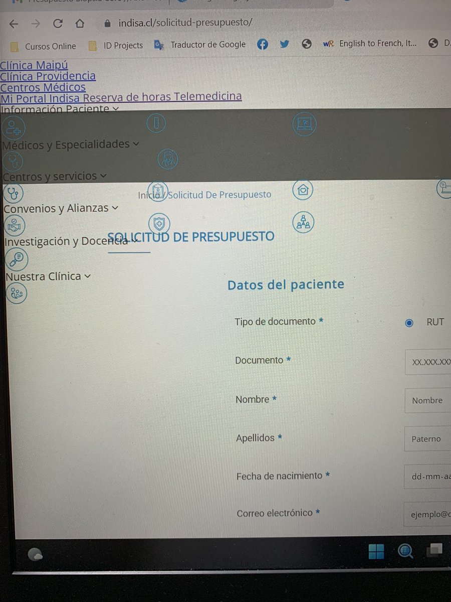 ar_Gri's tweet photo. @ClinicaIndisa contesten los teléfonos o arreglen la página web https://t.co/3ETroPq6st