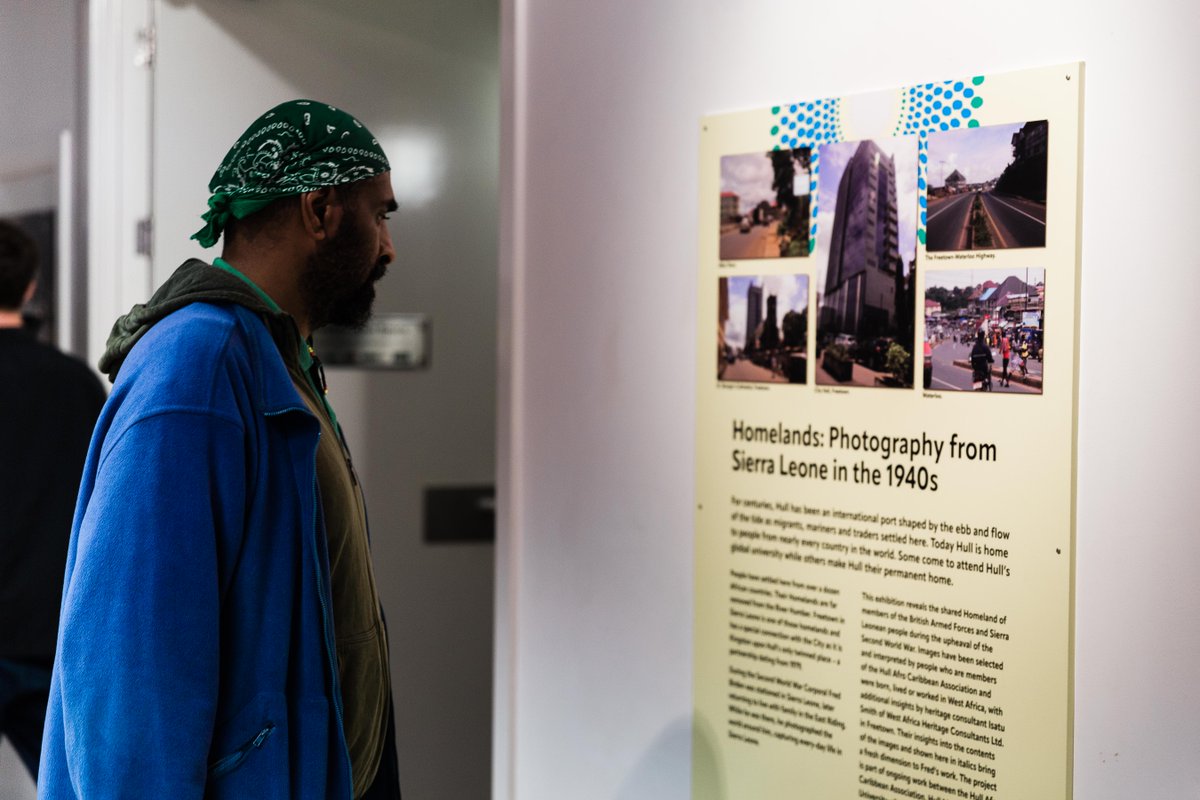 This week is the last chance to visit the Homelands exhibition at the Streetlife Museum. The exhibition examining the shared homelands of British service personnel and Sierra Leonian people during the upheaval of WW2 is on display at the Streetlife Museum until 31 October.