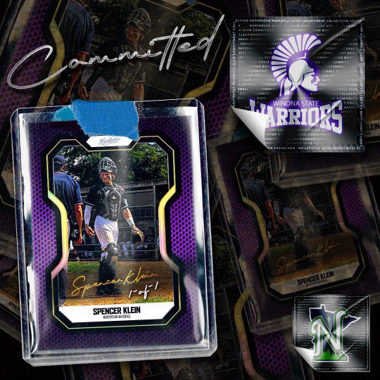 Congratulations to Spencer Klein (<a href="/SpencerKlein14/">Spencer Klein</a>) on his commitment to Winona State University!