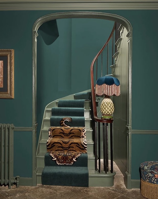 Infuse your home with colour and pattern courtesy of our magic House of Hackney x Axminster Carpets collection. #axminstersfromaxminster #choosewool #houseofhackney