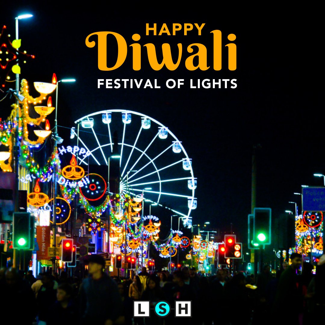 Happy #Diwali to all those celebrating across Leicester and around the world! May Diwali light the way for a year full of health and happiness and we hope you enjoy the festivities of #DiwaliLeicester tonight and throughout the week ✨