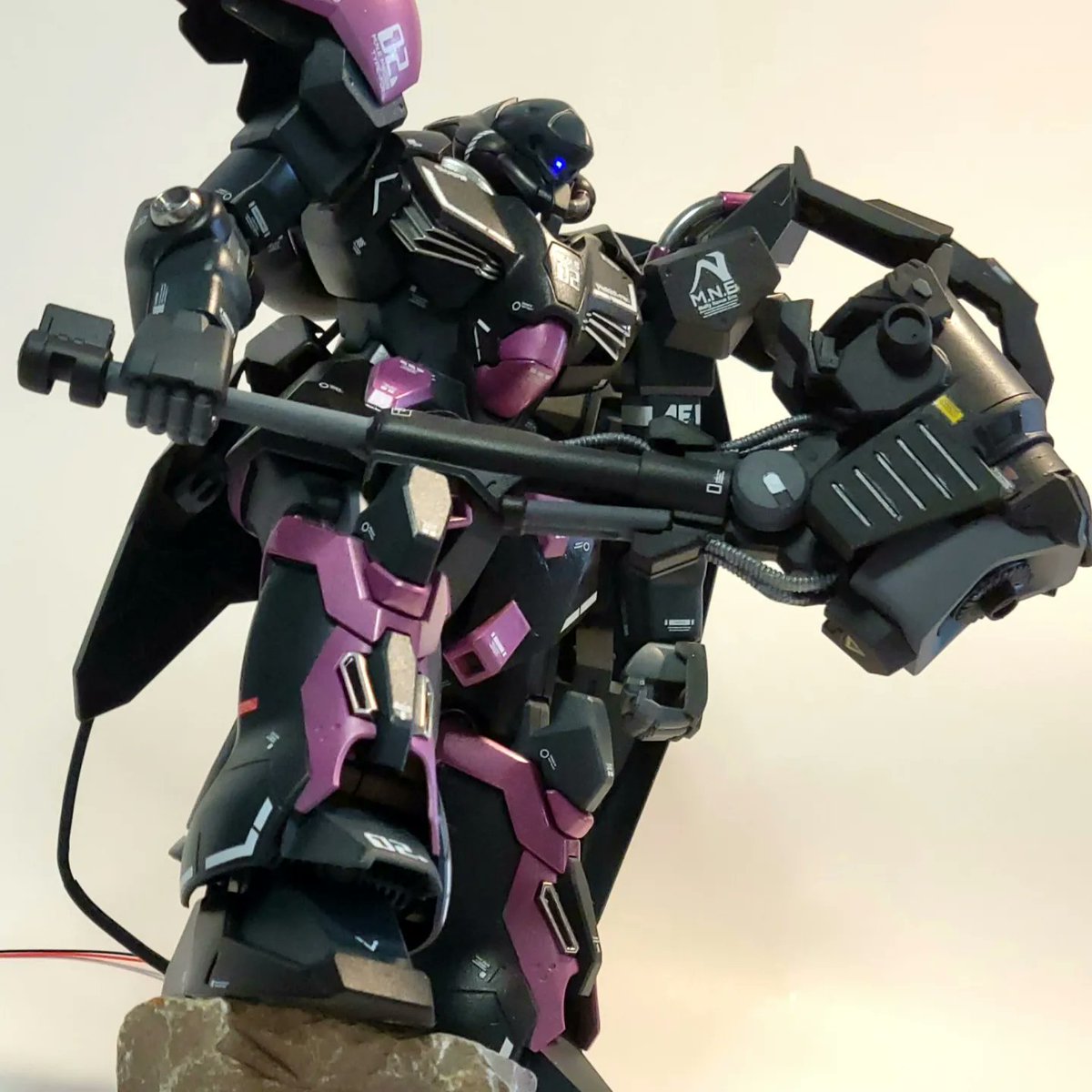 DasGuero91's tweet photo. Thought I'd share my custom Messer here. 
#gunpla #gundam #hgmesser https://t.co/0UdLZBx1kp