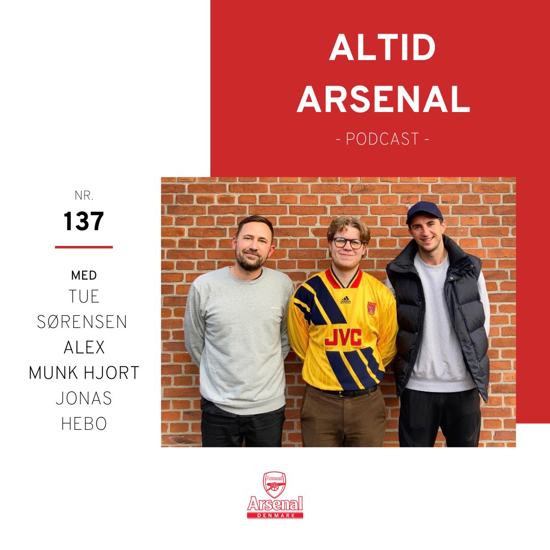 AltidArsenal's tweet image. 🗣 Ugens udsendelse er ude.

🆚 #SOUARS 
🆚 #ARSPSV 
✍🏼 Gabriels kontraktforlængelse
🤔 Sakas 8. plads i Kopa Trophy
🥵 Artetas krav til spilletid

🎧 linktr.ee/altidarsenal

Podcasten udgives af @ArsenalDenmark i samarbejde med Café Dan Turell.

#AltidArsenal #ArsenalDenmark