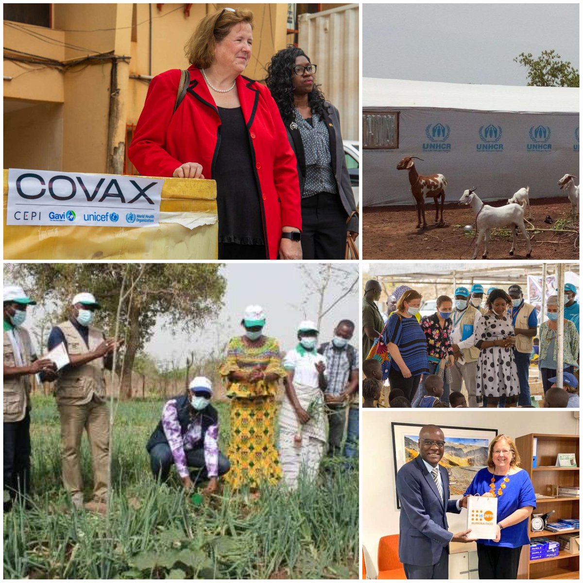 #UnitedNationsDay

United Nations are a key partner of 🇨🇦 in #BurkinaFaso

Humanitarian Food Security Education #ReproductiveAndSexualHealth #Covax Women's Empowerment #Peace building Security #HumanRights

Canada acknowledges the essential role of 🇺🇳 in 🇧🇫 #Agenda2030