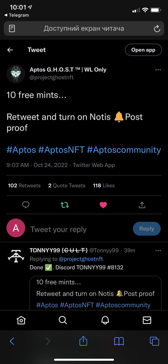 AndrewDequera's tweet photo. @projectghostnft Done! https://t.co/vgXv1qJdZ8