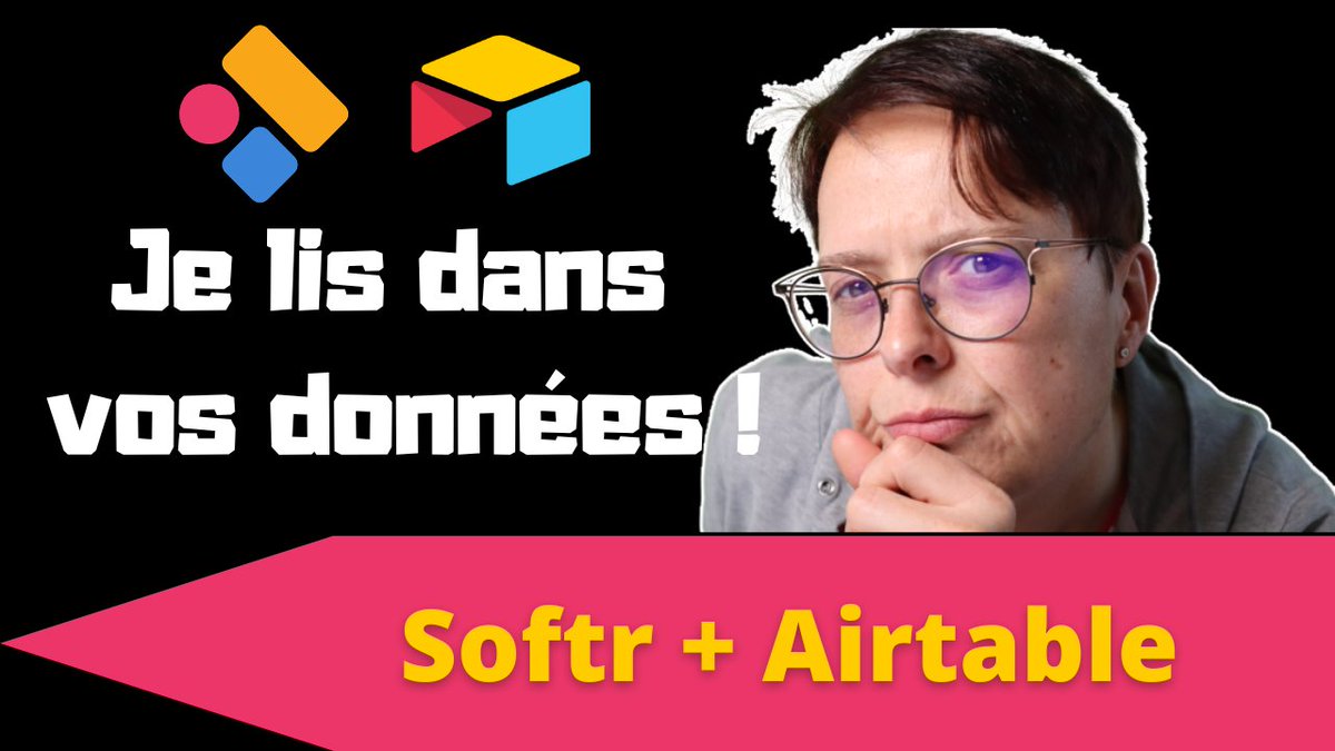 RebuildSolution's tweet image. #nocode, #nocodemaker  #appbuilder , #softr , #airtable 
Bonjour no-coder !

Tu connais le couple qui fonctionne très bien en no-code ? Softr et Airtable. Ces 2 outils te donnent des superpouvoirs !
Mais attention ! Est-ce que tu contrôles vraiment tout ?
youtu.be/gi5QzV9CKMo