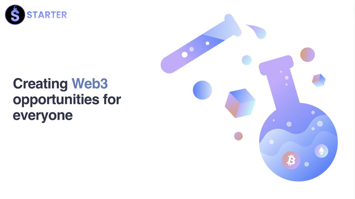 Starter Labs is creating #Web3 opportunities for everyone, &amp; we think that's awesome.

<a href="/StarterLabsHQ/">Starter Labs</a> specializes in #PlayToEarn gaming, IRL physical co-working spaces &amp; incubating, &amp; decentralized fundraising opportunities in Web3, &amp; #NFTDrops. 

See how: starterlabs.xyz/#/home