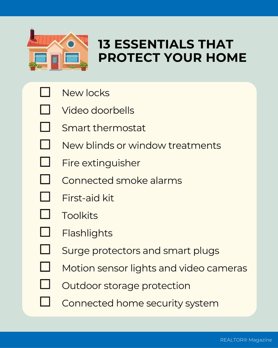 Make sure you’re protecting your most important investment. These 13 features offer many layers of protection for your home. ow.ly/QaWS50L2BuH