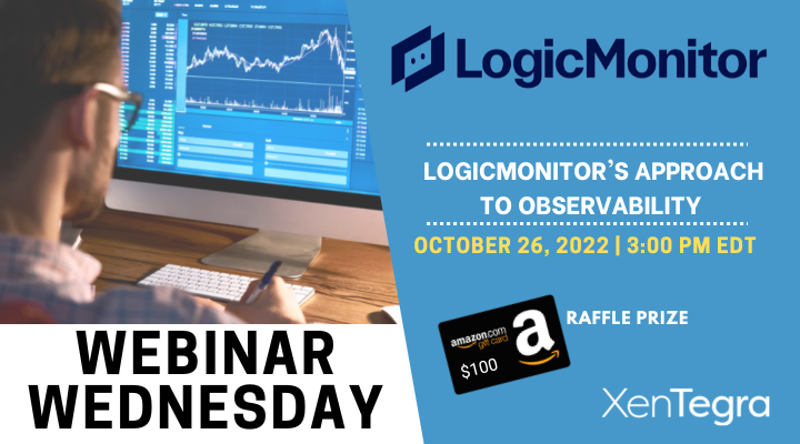 xentegra's tweet image. Join this @xentegra + @LogicMonitor Webinar for a high-level overview of enterprise observability, infrastructure performance monitoring, application performance monitoring, and context/correlation.
Register here: ow.ly/cxhz50KZRZR
#logicmonitor #xentegra #monitoring