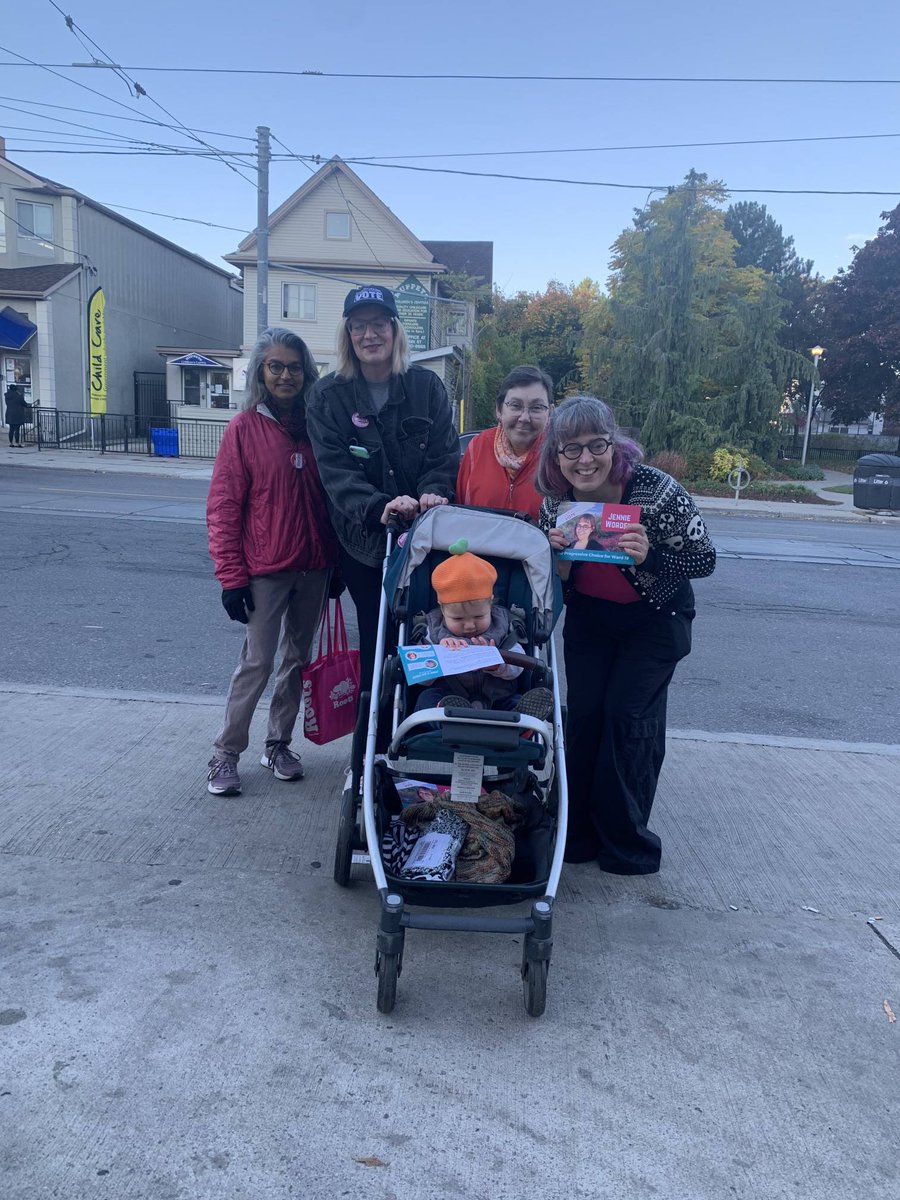 These last few canvasses have been so bittersweet. I've met such wonderful people. Thank you to all the volunteers carrying us into election day!!  #TOPoli #TOVotes22 #BeachesEastYork #J4BEY