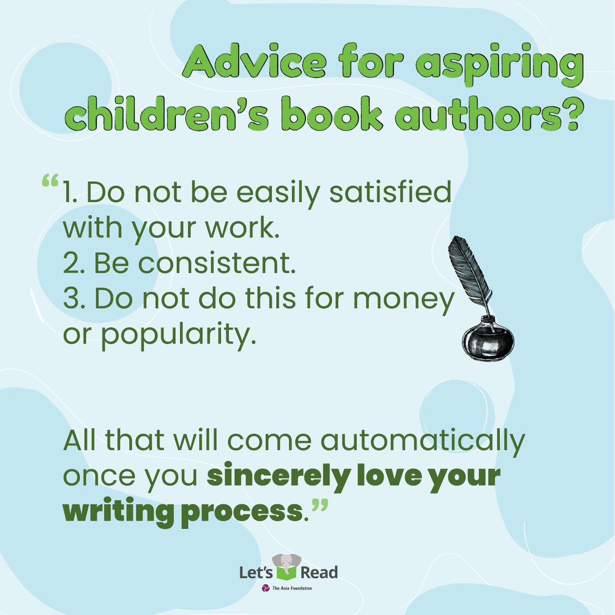 Get a closer look at the creative processes of our talented women creative collaborators from all around Asia! #GenerationEquality 

Meet Dian Kristiani, a children’s book author based in #Indonesia. Her love for writing started with her desire to write stories for her young sons