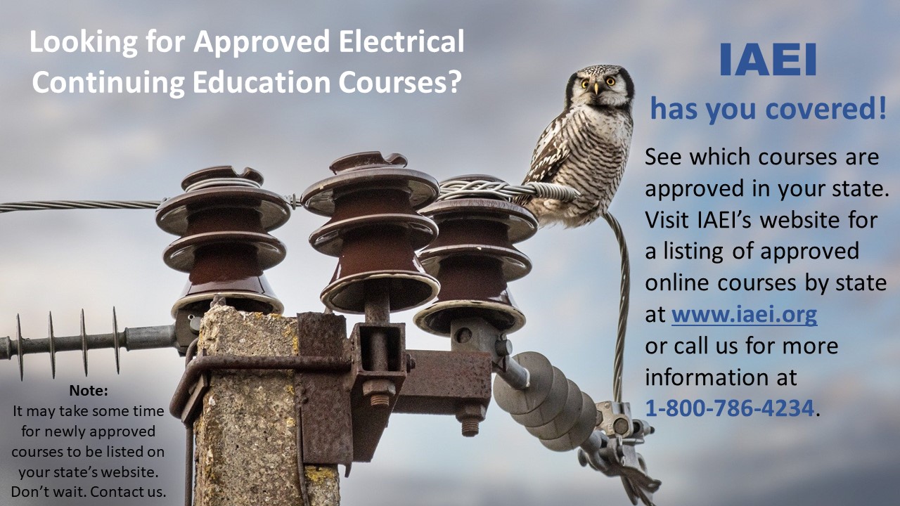 International Association of Electrical Inspectors (IAEI) / Twitter