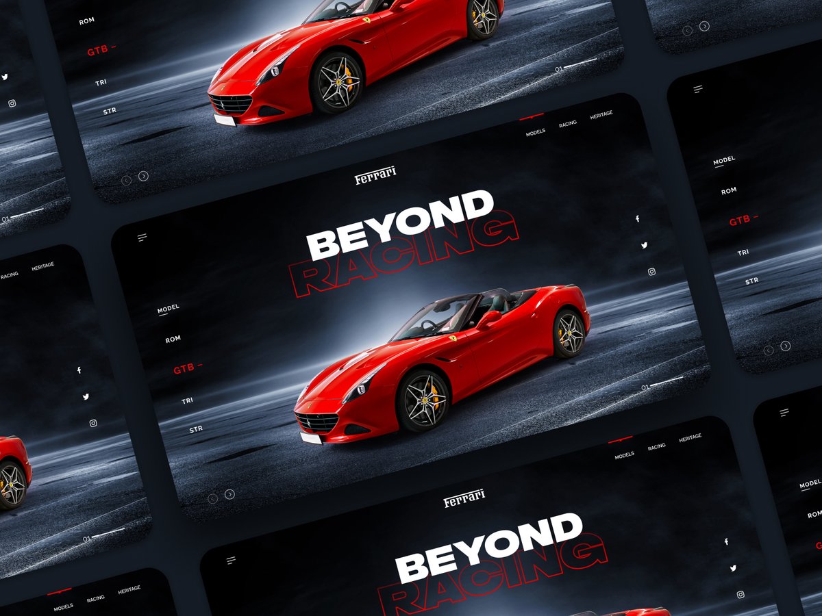 attiqa_95's tweet photo. I just Uploaded "Ferrari Website Redesign Challenge" on @UpLabs

👉 Download it here: https://t.co/33j3Q2skHk https://t.co/sL2Zu5jUEU