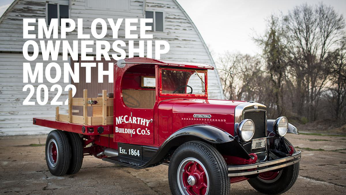 evalentinestl's tweet photo. It’s National #EmployeeOwnershipMonth and our 20th anniversary of 100% employee ownership at @McCarthyBuild! Congrats and thank you to my McCarthy partners on this milestone anniversary and for all you do! #EOMESOP https://t.co/FAAEkdhoIs