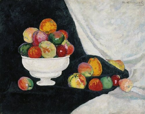 Still Life. Apples, Ilya Mashkov #LaMagiaDeiColori a #CasaLettori @CasaLettori