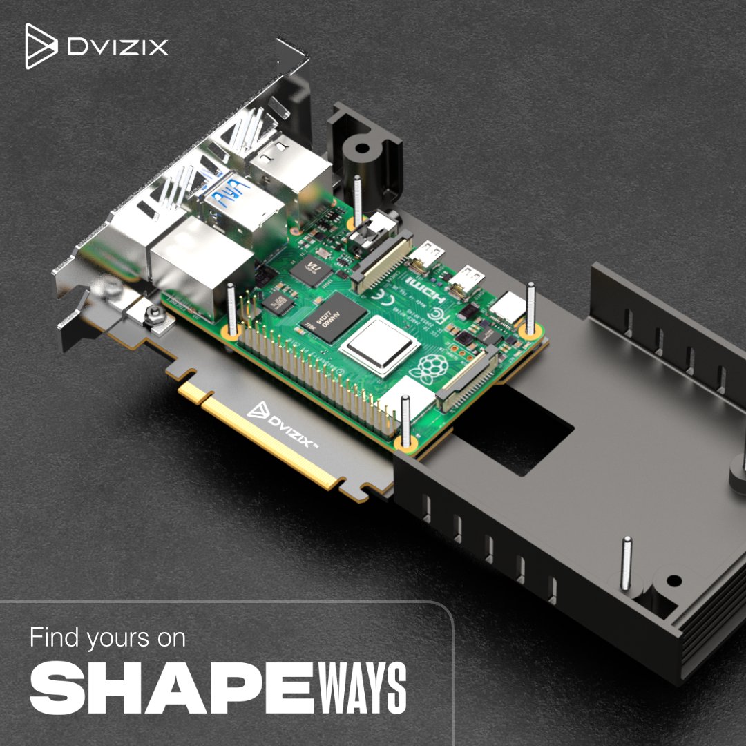 dvizix's tweet image. The MAGMA Twin case for #RaspberryPi4 has room for more. What would you include?

#raspberrypicase #nvidia #amd #linux #3dprinting