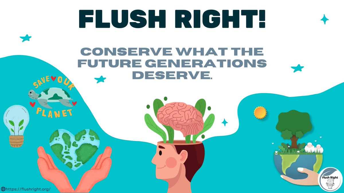 Think about the future generation, do they deserve what the people are destroying today? Conserve water and take care of the nature for the future generation of our planet. There is a lot of work in protecting our planet and its resources...but we can start today!