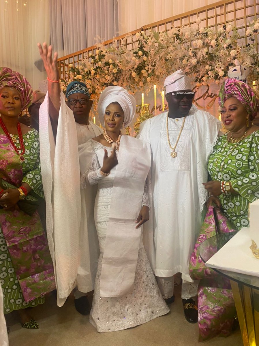 Ooni of Ife, Oba Enitan Ogunwusi has married another bride. The marital rites were performed at a ceremony in Magodo, Lagos today