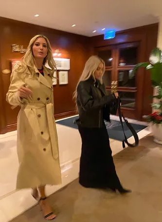 Kimberlina on Twitter: "Kim Kardashian and Ivanka Trump exiting the